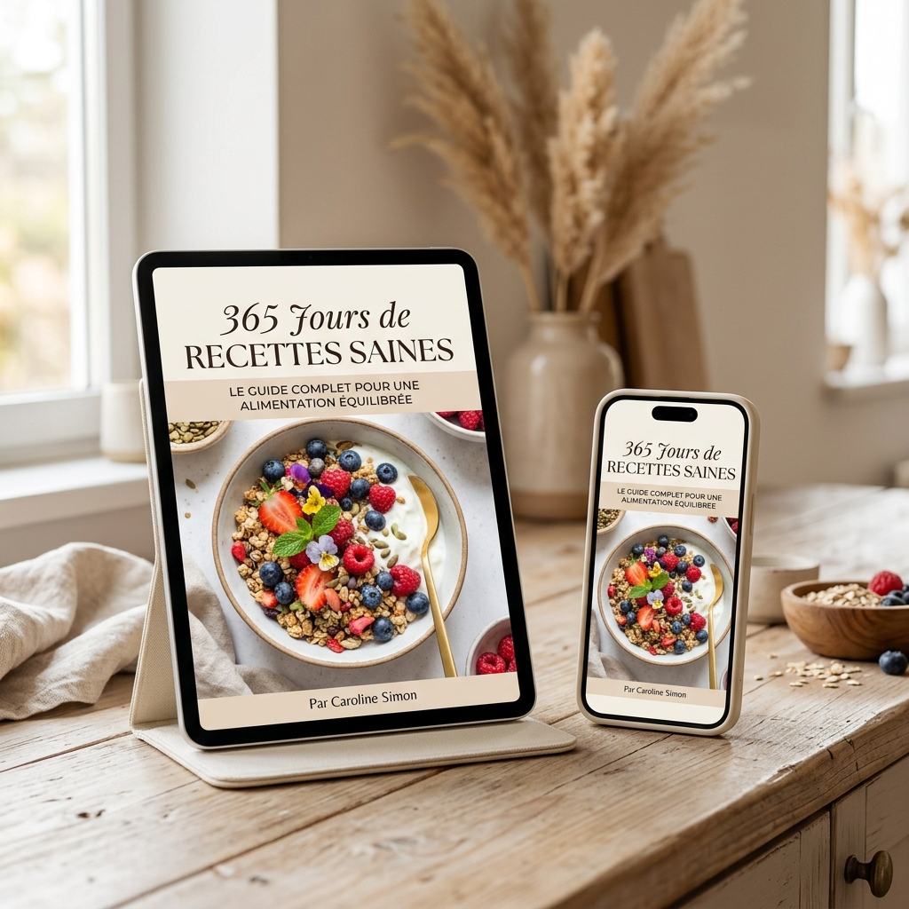 365 Jours de Recettes Saines — votre programme gourmand